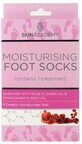 Увлажняющие носки Skin Academy для ног Rose Flower Oil &amp; Pomegranate Seed Oil, 1 пара