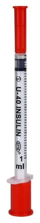 Шприц инсулиновый MedPlast, U-40 1 мл, 30G (0,30 х 8мм)