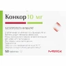Конкор табл. в/плівк. обол. 10 мг №50