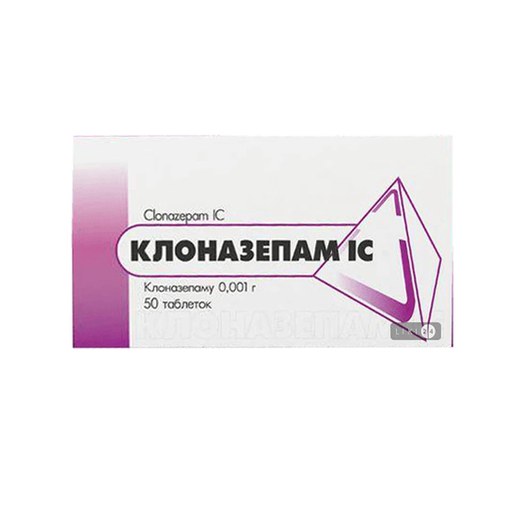 Клоназепам таблетки 0,002 г блистер №30: цены и характеристики