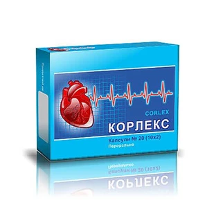 Корлекс капс. блістер №20