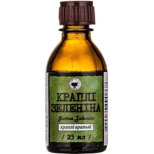 Капли Зеленина, 25 мл