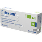 Либексин табл. 100 мг №20: цены и характеристики