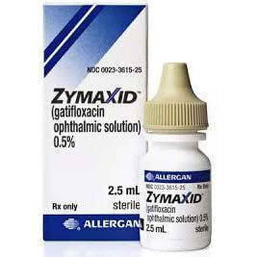 Зимаксид кап. глаз., р-р 5 мг/мл фл.-капельн. 2,5 мл: цены и характеристики