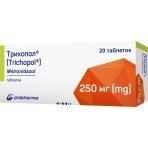 Трихопол табл. 250 мг блистер №20: цены и характеристики