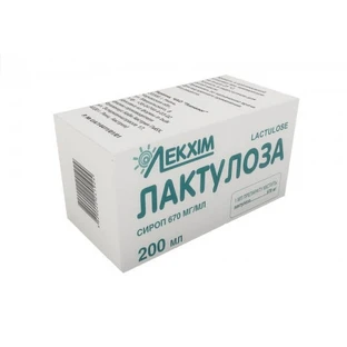 Лактулоза сироп 670 мг/мл банка 200 мл, с мерн. стаканчиком