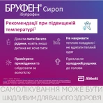 Бруфен сироп 100 мг/5 мл фл. 100 мл, с мерн. устр. в виде шприца: цены и характеристики