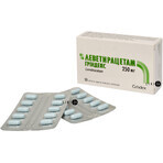 Леветирацетам Гриндекс табл. п/плен. оболочкой 250 мг блистер №30: цены и характеристики