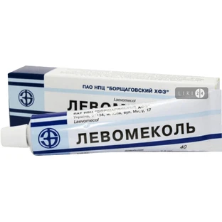 Левомеколь мазь туба 30 г, в пачці