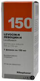 Левоцин-н р-н д/інф. 500 мг/100&#160;мл фл. 150 мл