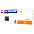Диротон табл. 5 мг блістер №28