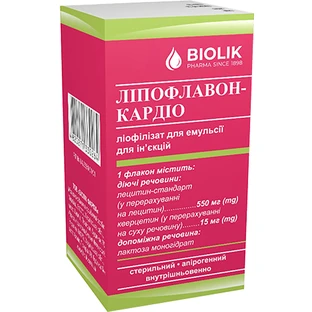 Липофлавон-Кардио лиофил. д/эмул. д/ин.1 фл. 
