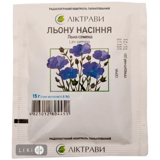 Льна семя семена 15 г пакет