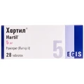Хартил табл. 5 мг блистер №28