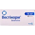 Вестінорм табл. 16 мг блістер №60