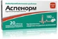 Аспенорм табл. в/о кишково-розч. 100 мг блістер №20