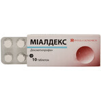 Міалдекс табл. в/плівк. обол. 25 мг блістер №10: ціни та характеристики