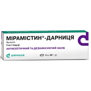 Мирамистин-Дарница мазь 5 мг/г туба 30 г, в пачке
