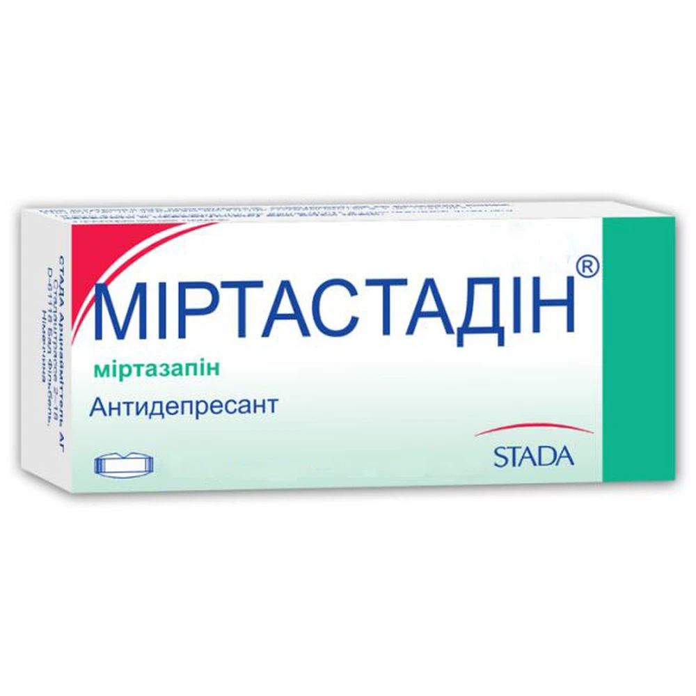 Міртастадін табл. в/плівк. обол. 15 мг блістер №10: ціни та характеристики