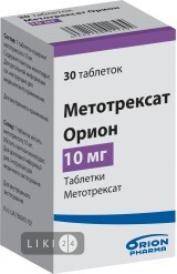Метотрексат Оріон табл. 10 мг №30