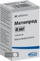 Метипред табл. 4 мг фл. №30