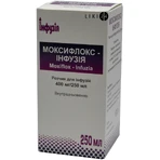 Моксифлокс-інфузія р-н д/інф. 400 мг/250 мл пляшка 250 мл: ціни та характеристики