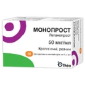 Монопрост крап. очні, р-н 50 мкг/мл контейнер однодоз. 0,2 мл, в саше №30