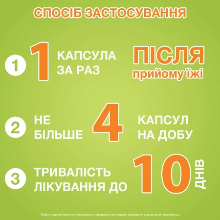 Мотилигас капс. 120 мг блистер №20: цены и характеристики
