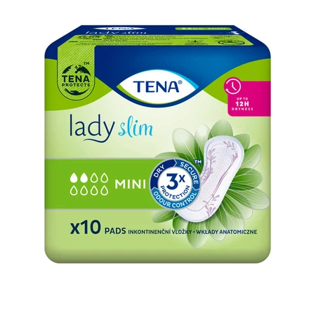 Урологічні прокладки Tena Lady Slim Mini 10 шт: ціни та характеристики