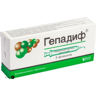 Гепадиф пор. д / п ін. р-ну 942,05мл фл. №1 (5) *** 