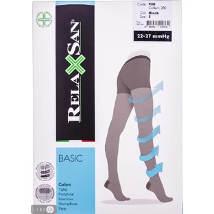 Колготки 280 ден (22-27мм) р, 5 чор. RELAXSAN 