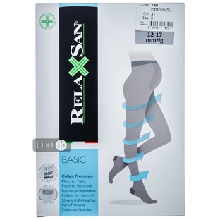 Колготки антиварикоз,д/берем.70 ден р,3 беж, RELAXSAN 