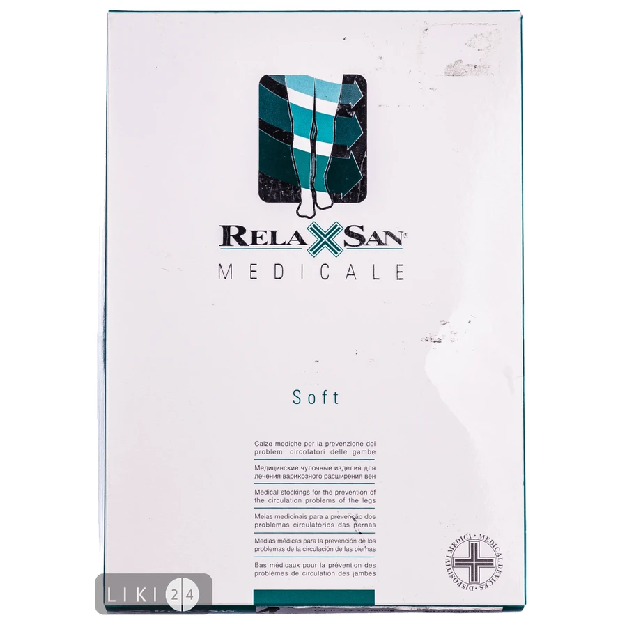 Колготы Soft открыт.носок (23-32мм) р.4 беж, RELAXSAN : цены и характеристики