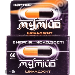 Муміє Шиладжит Кортес таблетки, № 60