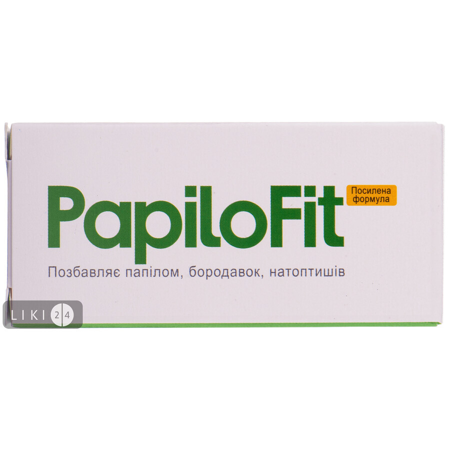 ПапилоФит средство от папиллом, бородавок, натоптышей, 8 мл : цены и характеристики