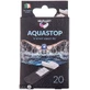 Набор пластырей бактерицидных Milplast Aquastop на полимерной основе стерильные влагостойкие, 20 шт
