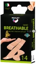 Набір пластирів бактерицидних Milplast Breathable Hand для рук стерильні, 14 шт
