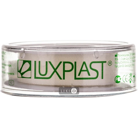 Пластырь мед. Luxplast фиксир. шелк 5мx1,25см : цены и характеристики