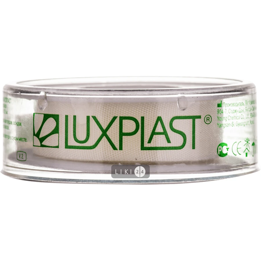 Пластырь мед. Luxplast фиксир. шелк 5мx1,25см : цены и характеристики