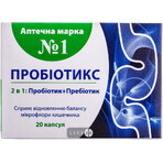 Пробиотикс 2в1 Пробиотик+Пребиотик капс. №10(2) : цены и характеристики