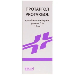 Протаргол р-р назал. 2% 10мл 