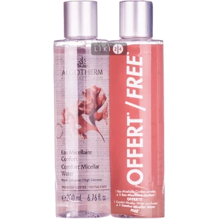 Набор мицеллярной воды Algotherm Comfort Micellar Water 200 мл х 2 шт
