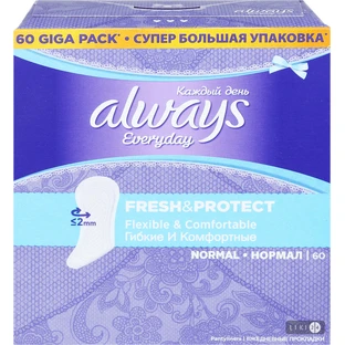 Прокладки ежедневные Always Normal №60