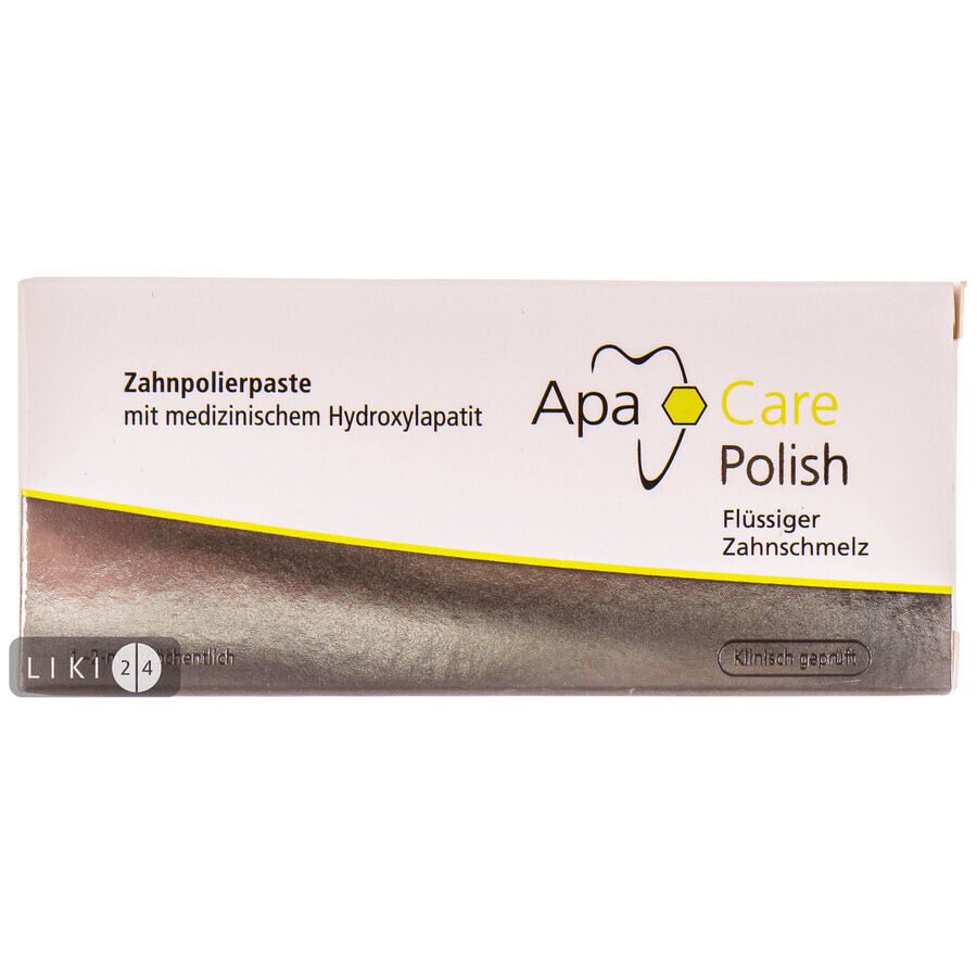 Зубна паста Apa Care Професійне чищення поліруюча, 20 мл: ціни та характеристики