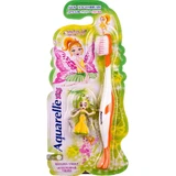 Зубная щетка Aquarelle Kids детская цветная с куклой