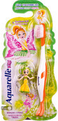Зубная щетка Aquarelle Kids детская цветная с куклой