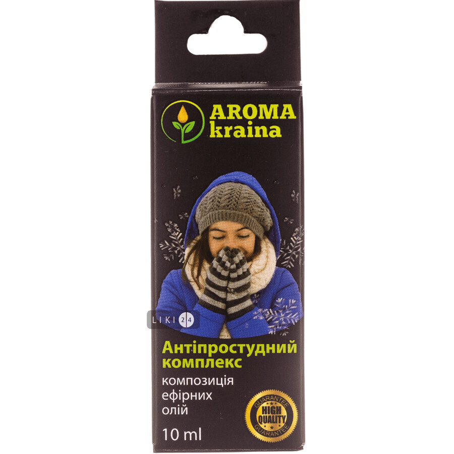 Ефірна олія Aroma kraina Антизастудний комплекс 10 мл: ціни та характеристики