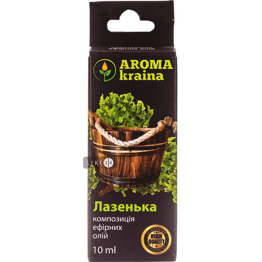 Ефірна олія Aroma kraina Лазня 10 мл: ціни та характеристики