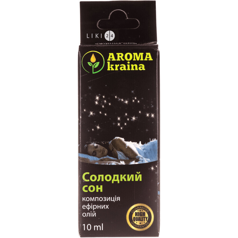 Эфирное масло Aroma kraina Сладкий сон 10 мл: цены и характеристики