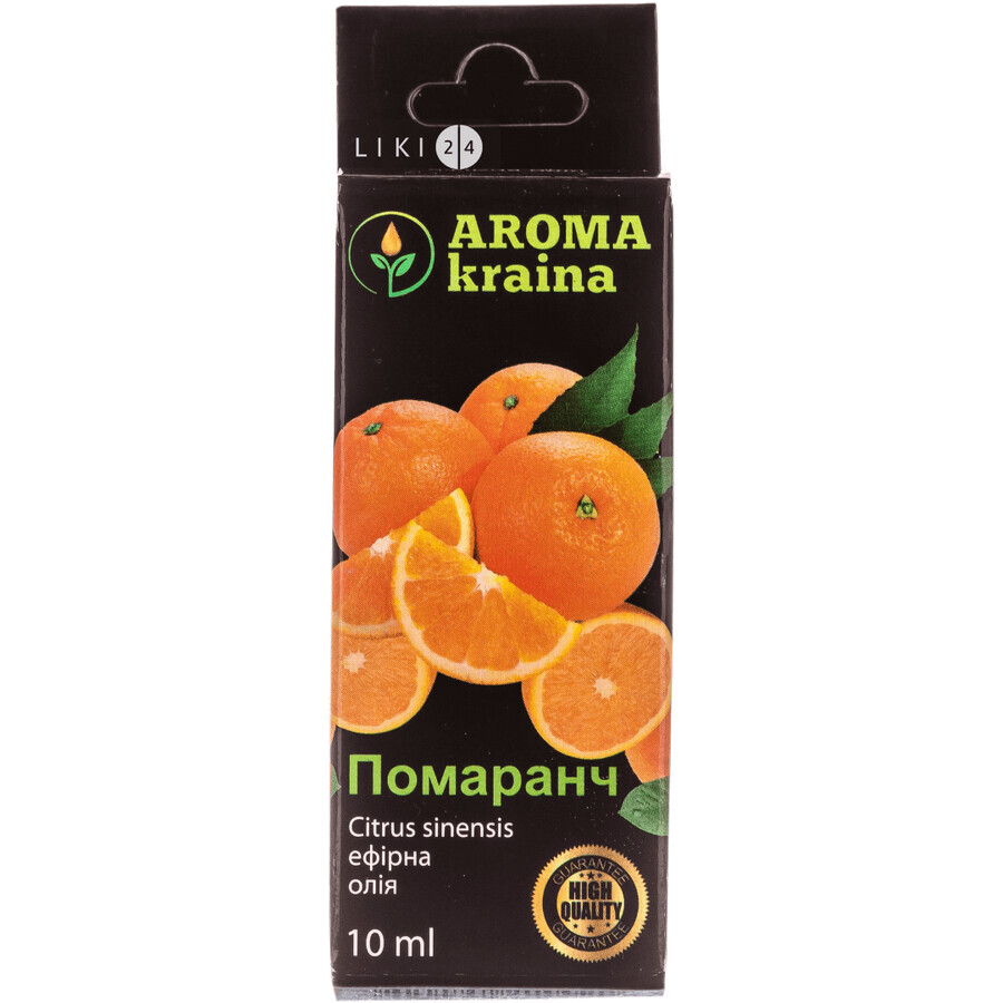 Эфирное масло Aroma kraina Апельсин 10 мл: цены и характеристики